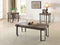 Gilda 3Pc Pack Coffee/End Set, Weathered Dark Oak